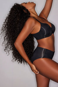 Cloud Comfort Back Smoothing T-Shirt Bra Black