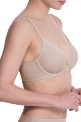 Cloud Comfort Back Smoothing T-Shirt Bra Mocha