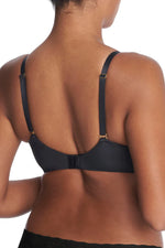 Natori Comfort Evolution Underwire Convertible Memory Foam Bra Black
