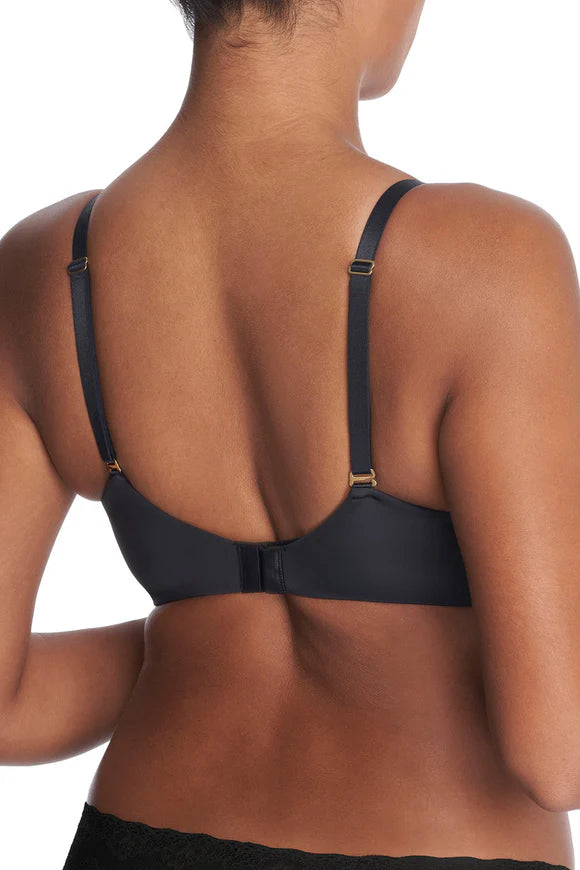 Natori Comfort Evolution Underwire Convertible Memory Foam Bra Black