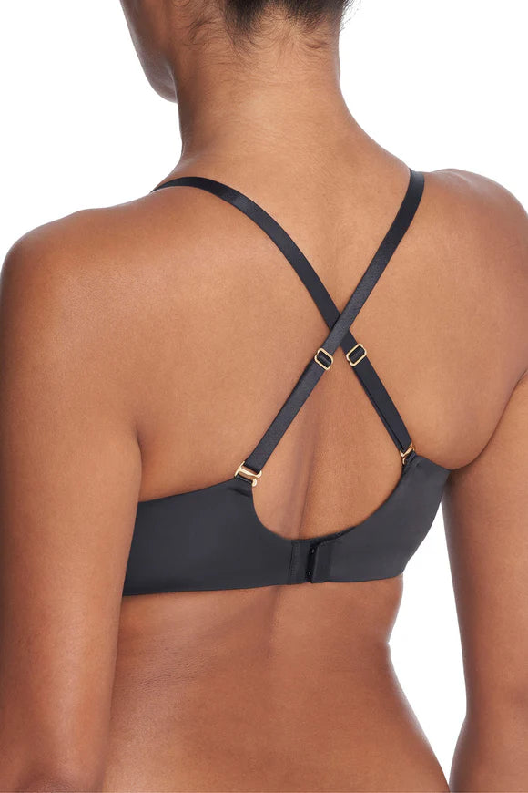 Natori Comfort Evolution Underwire Convertible Memory Foam Bra Black