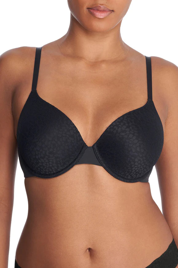 Natori Comfort Evolution Underwire Convertible Memory Foam Bra Black