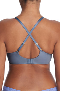 Natori Comfort Evolution Underwire Convertible Memory Foam- Ocean Storm