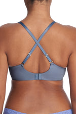 Natori Comfort Evolution Underwire Convertible Memory Foam- Ocean Storm