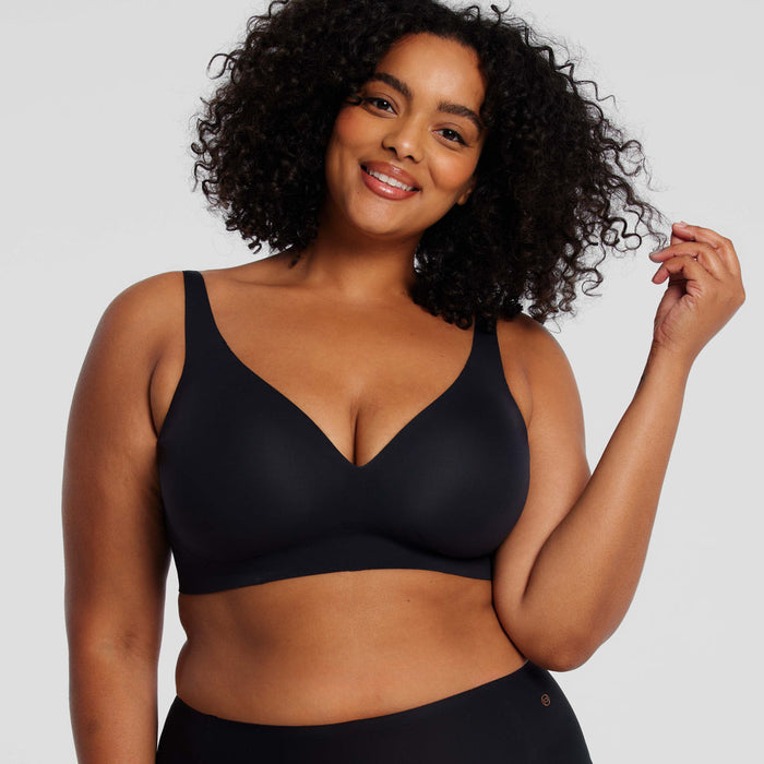 The Starlette Plunge Bra-Black