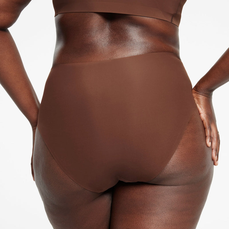 Evelyn and Bobbie High Waist Retro Bikini Umber