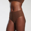 Evelyn and Bobbie High Waist Retro Bikini Umber