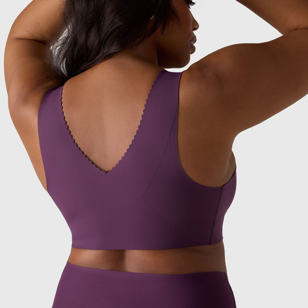 Evelyn and Bobbie Evelyn Bra Plum