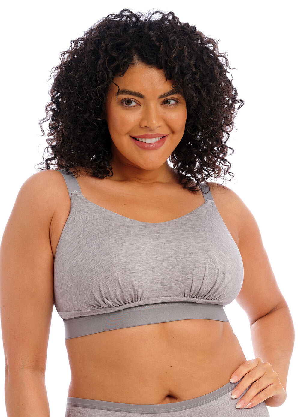 Elomi Grey Marl downtime Brallete
