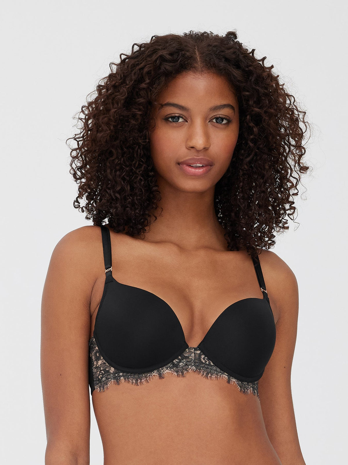 Skarlett Blue Entice Push Up Bra Black