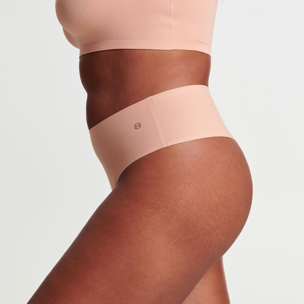 High Waisted Thong Himalayan Salt