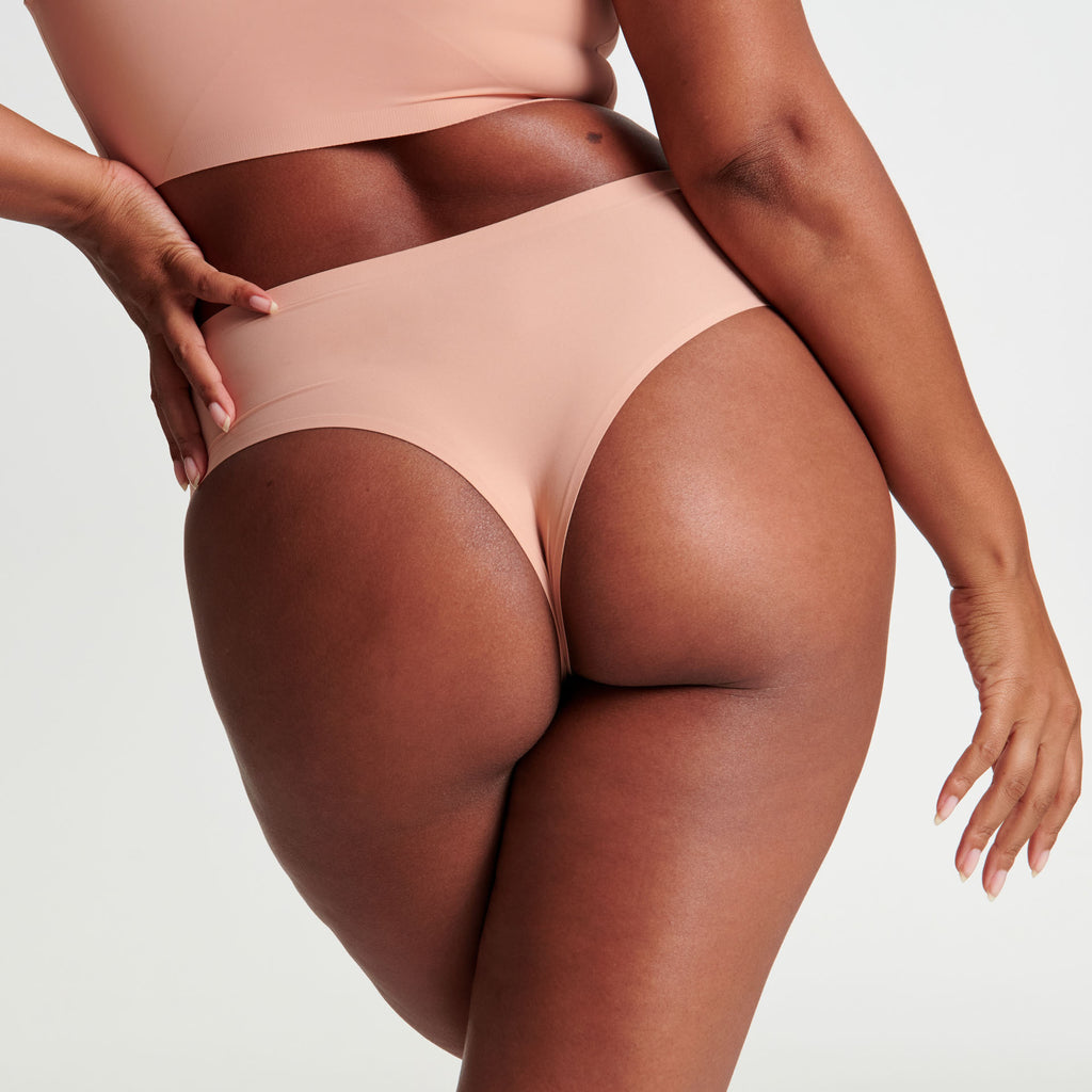 High Waisted Thong Himalayan Salt