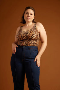 Leopard Evelyn and Bobbie Smoothing Cami