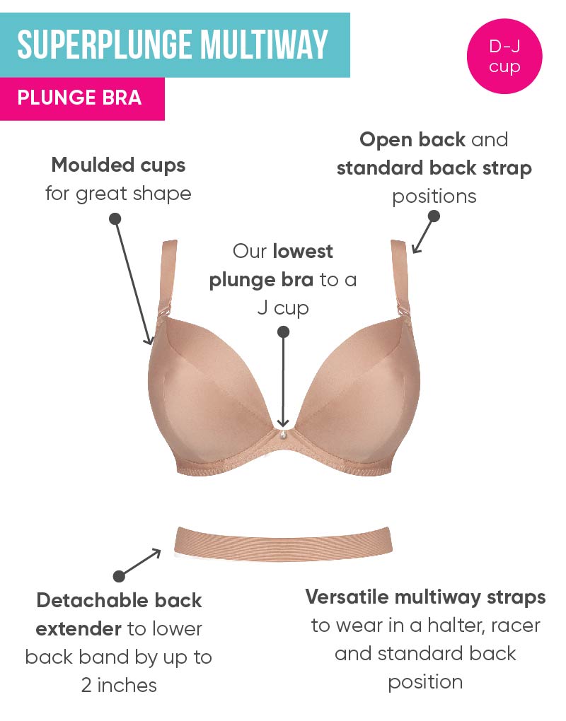 Curvy Kate Super Plunge Latte