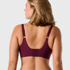 Evelyn and Bobbie Beyond Bra Berry Mesh