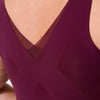 Evelyn and Bobbie Evelyn Bra Berry Mesh