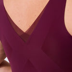 Evelyn and Bobbie Evelyn Bra Berry Mesh