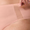 Evelyn and Bobbie thong-mesh Himalayan salt