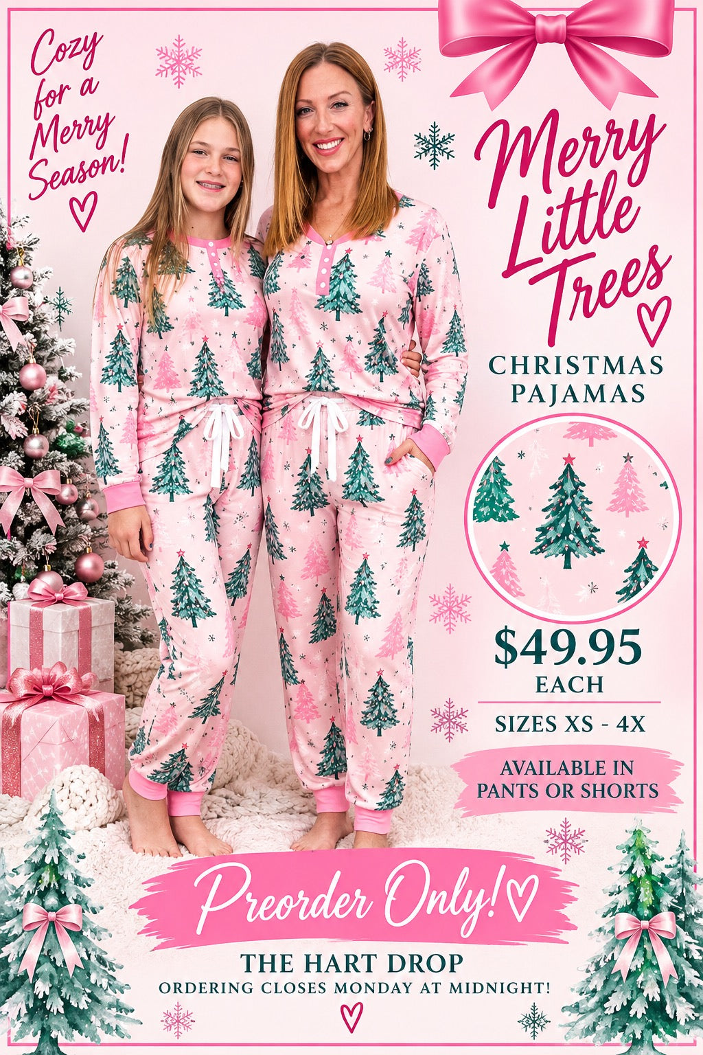 🎄 Mommy & Me Christmas Pajamas | The Hart Drop