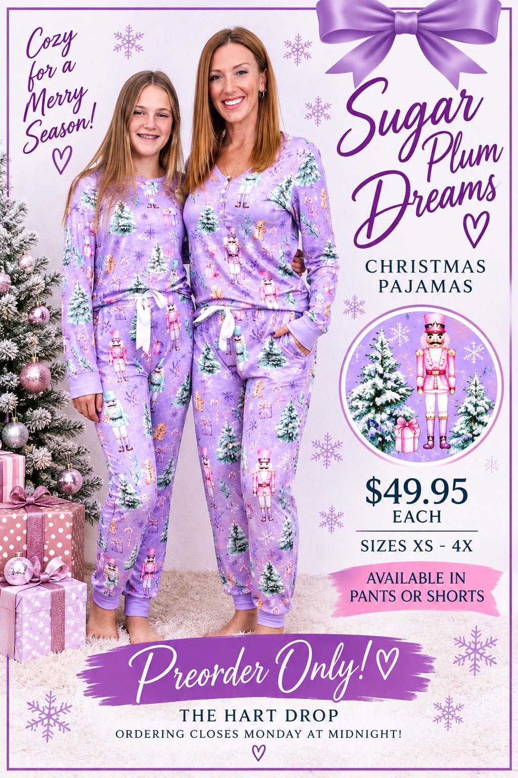 🎄 Mommy & Me Christmas Pajamas | The Hart Drop