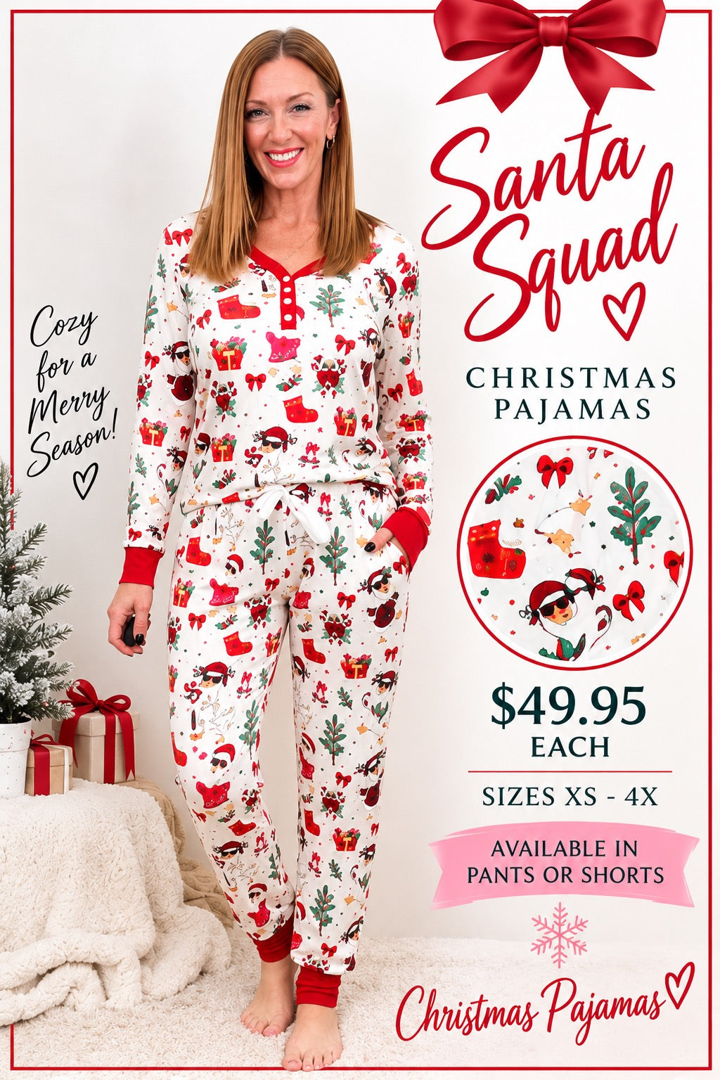 🎄 Mommy & Me Christmas Pajamas | The Hart Drop