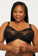 Muse Full Cup Lace Bra Black
