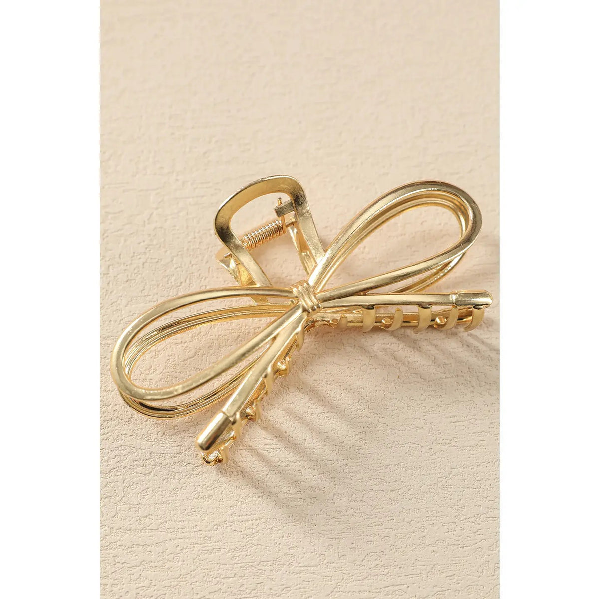 Gold Bow Clips