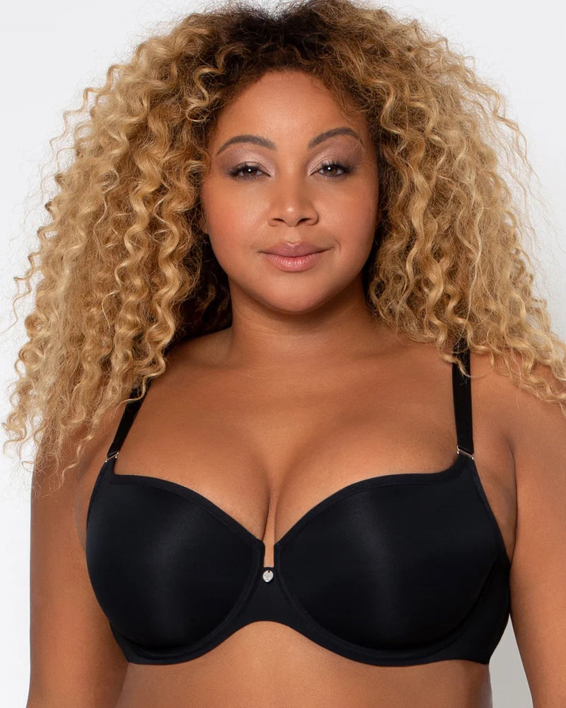 Tulip Smooth T-shirt Bra Black
