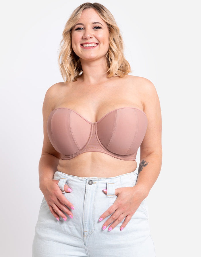 Curvy Kate Lux Strapless Multiway Bra Latte