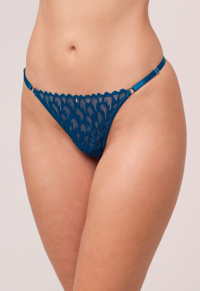 Lacy Thong Peacock