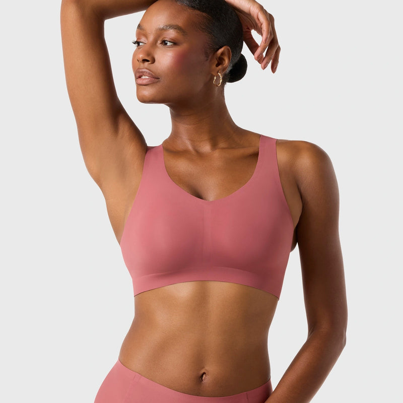 Evelyn and Bobbie Defy Bra Pink Canyon