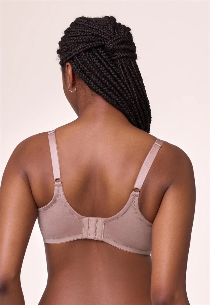 Muse Full Cup Lace Bra-Moonshell/Chantilly
