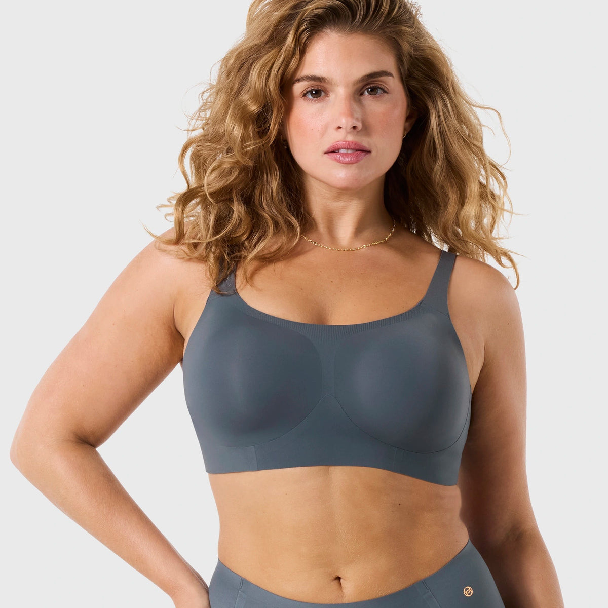 Evelyn and Bobbie Structured Scoop Slate