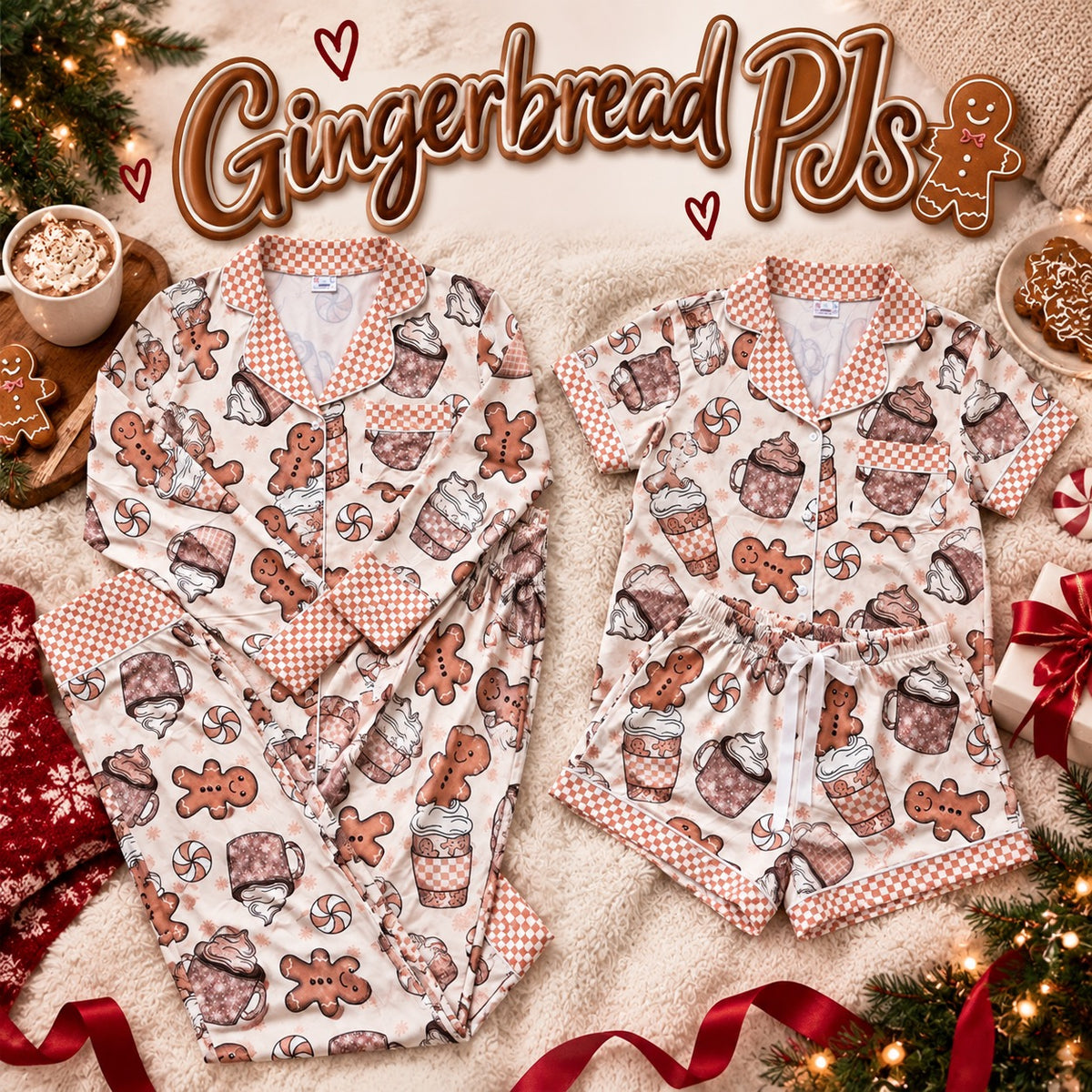 PREORDER – Christmas Pajama Set | The Hart Drop