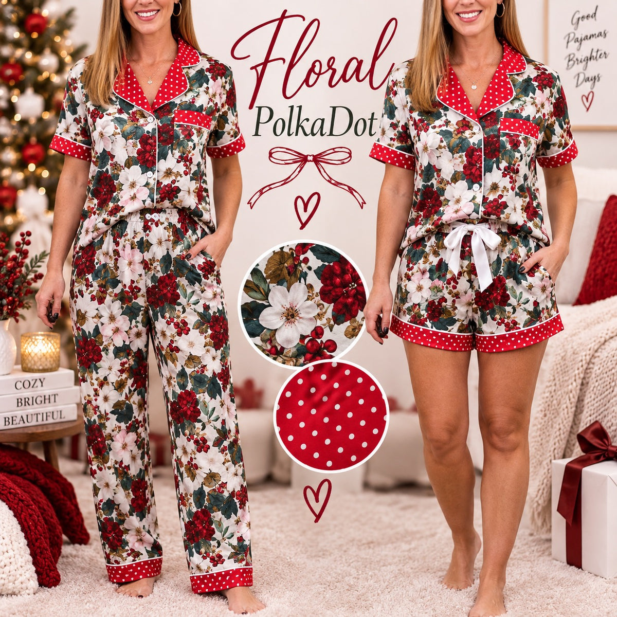 PREORDER – Christmas Pajama Set | The Hart Drop