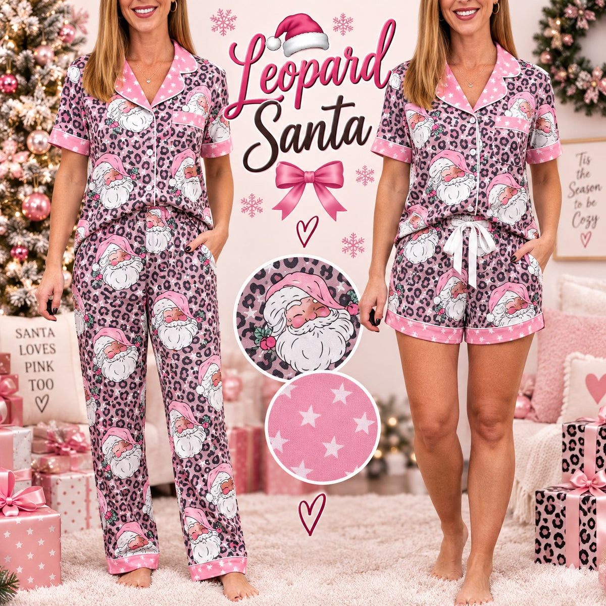 PREORDER – Christmas Pajama Set | The Hart Drop