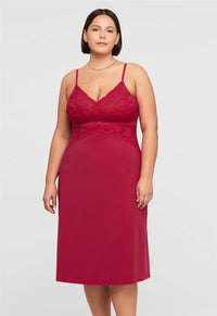 Bust Support Gown Rasberry