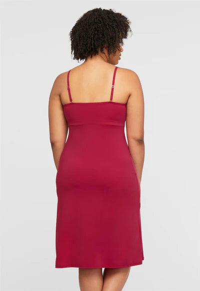Bust Support Gown Rasberry