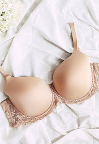 Montelle Pure Plus Full Coverage T-Shirt Bra-Sand