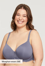 Pure Plus T-shirt Bra - Crystal Grey