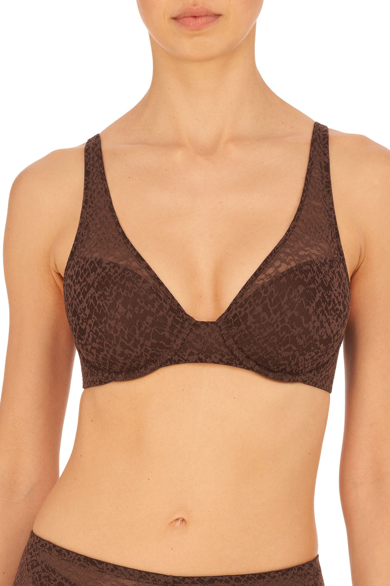 Natori Pretty Smooth Full Fit Smoothing Bra Java