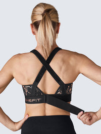 SheFit Flex Sports Bra Black