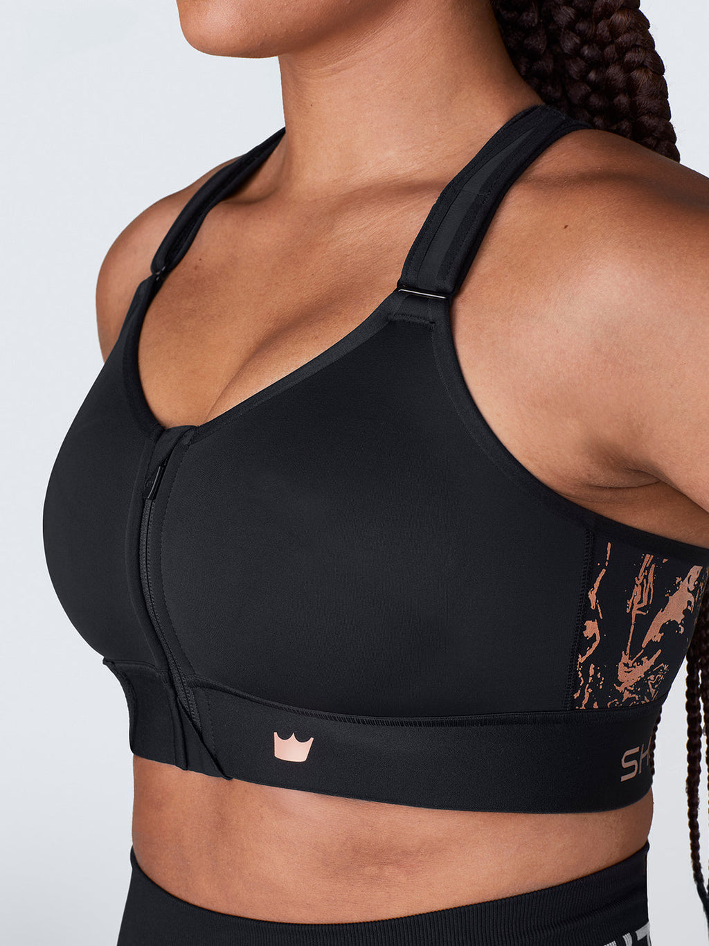 SheFit Flex Sports Bra Black