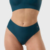 Evelyn and Bobbie High Waisted Thong Deep Tide