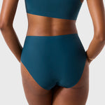 Evelyn and Bobbie High Waist Retro Bikini Deep Tide