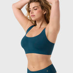 Evelyn and Bobbie Bobbie Scoop Bra Deep Tide