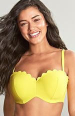Poppy Bandeau Bikini Top Sunshine