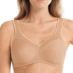 Anita Jana Comfort Cotton Soft Cup Bra, Deep Sand