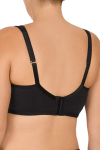 Natori Yogi contour convertible sports bra black