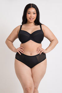 Curvy Kate Wonderfully Side Support Black